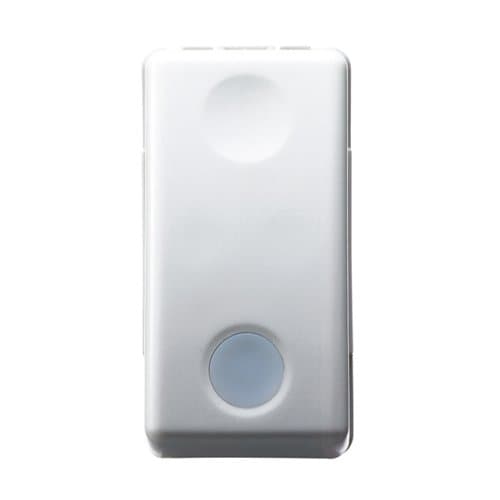 GW20515 Buton cu revenire cu Led 1P NA 10A 1m SY/WH