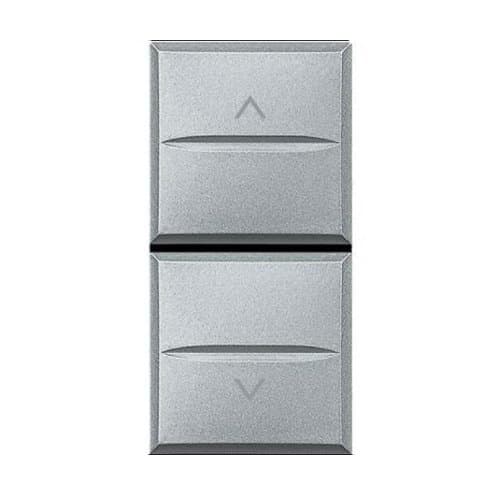 HC4037 Axolute Buton dublu cu interblocare 1 modul Tech