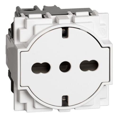 PRZ KW4140A16F Living Now Priză Schuko 2P+T 16A 2 m Alb