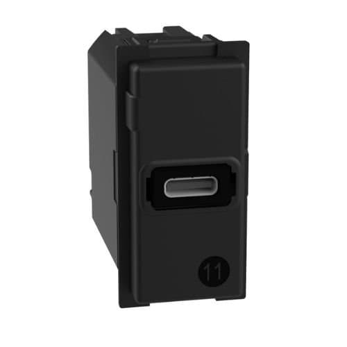 PRZ K4192C Living Now Priză USB C 20W 1 modul Negru