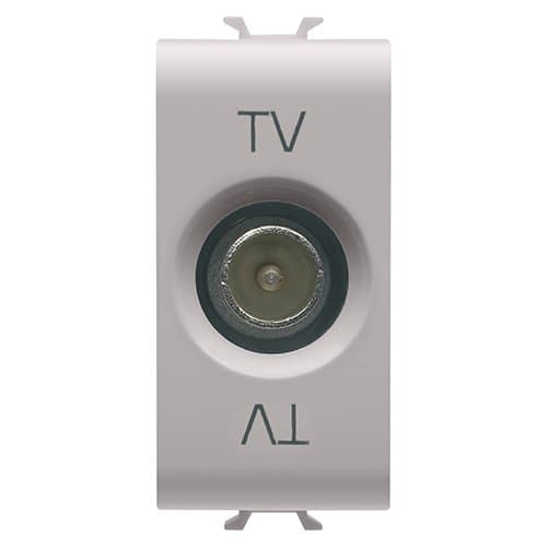 PRZ GW13362 Priză TV De trecere Tată 1 m CH/Bej Satin