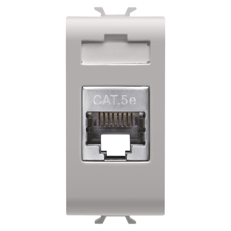 PRZ GW13422 Priză RJ45 FTP cat 5e 1 modul CH/Bej Satin