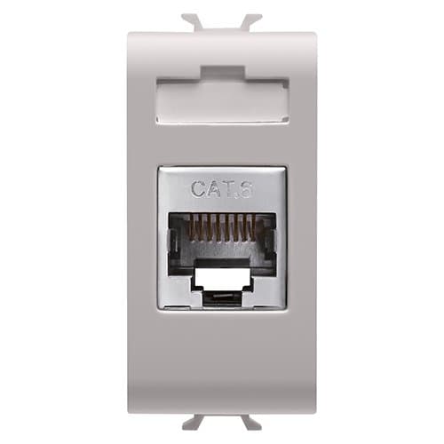 PRZ GW13424 Priză RJ45 FTP cat 6 1 modul CH/Bej Satin