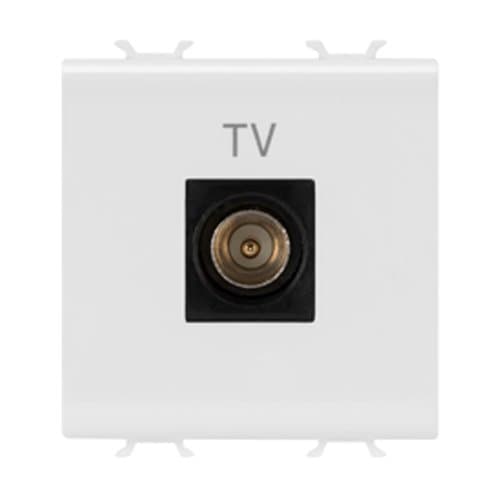 PRZ GW10367 Priză TV Direct 2 module CH/Alb