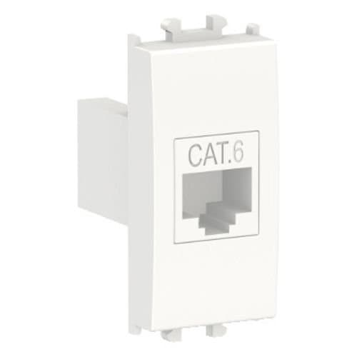 PRZ LMR6233001 Easy Styl Priză RJ45 UTP cat 6 1 modul Alb