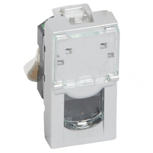 PRZ 079451 Mosaic Priză RJ45 UTP cat 5e 1 m Aluminiu