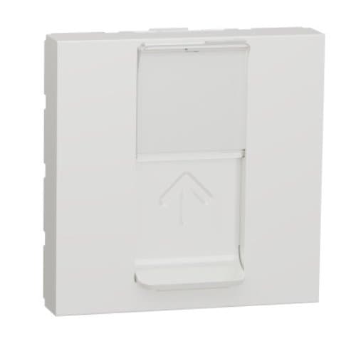 PRZ NU344918 New Unica Priză RJ45 FTP cat 6a 1 modul Alb