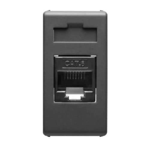 PRZ GW21685 Priză RJ45 UTP cat 6 1 modul SY/BK