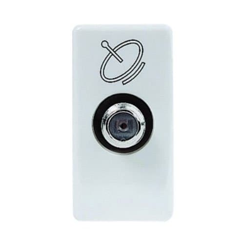 PRZ GW20392 Priză TV-SAT Direct Mamă 10dB 1 modul SY/WH