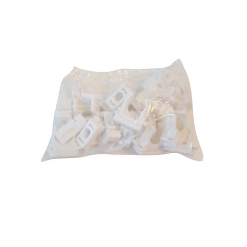 Bridă prindere tub rigid 16 mm, set 20 bucăți