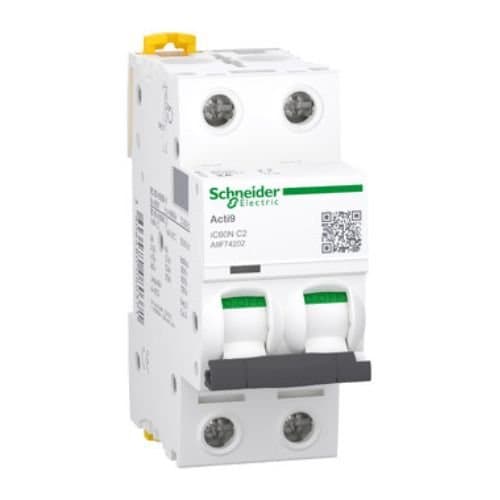 DJC A9F74202 Disjunctor bipolar 2A C 6KA 2M