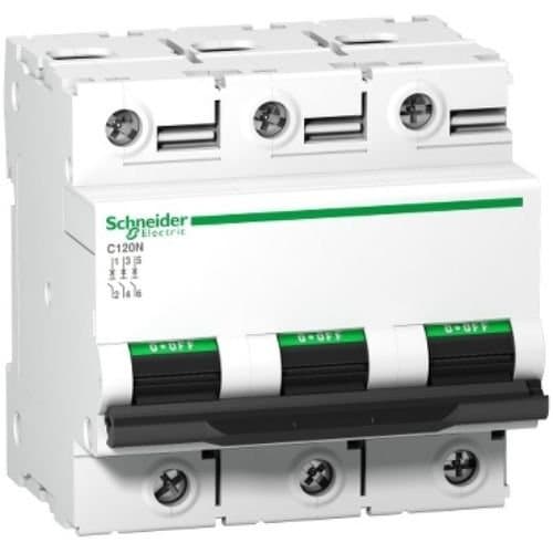 DJC A9N18367 Disjunctor tripolar 100A C 10KA 415V 3M