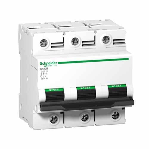 DJC A9N18389 Disjunctor tripolar 125A D 10KA 415V 3M