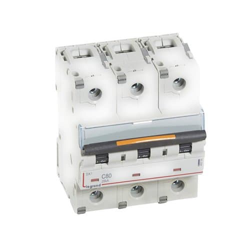 DJC 409788 DX3 Disjunctor tripolar 80A C 25KA 3M