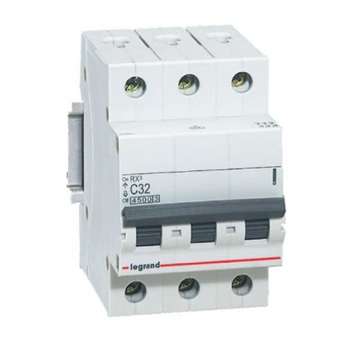 DJC 419711 RX3 Disjunctor tripolar 32A C 4.5KA 3M