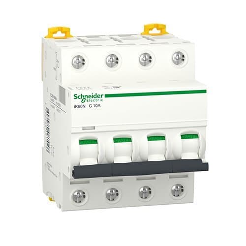 DJC A9K24410 Disjunctor tetrapolar 10A C 6KA 4M
