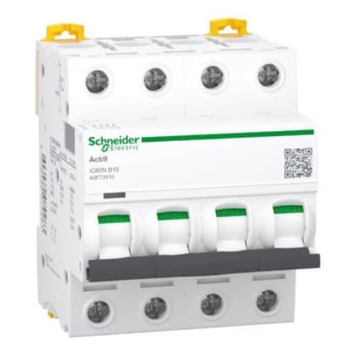 DJC A9F73410 Disjunctor tetrapolar 10A B 6KA 4M