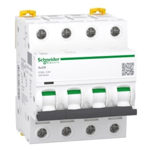 DJC A9F94440 Disjunctor tetrapolar 40A C 15KA 4M