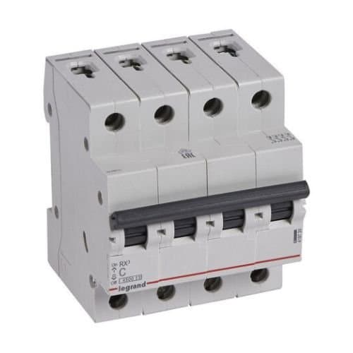 DJC 419747 RX3 Disjunctor tetrapolar 63A C 4.5KA 4M