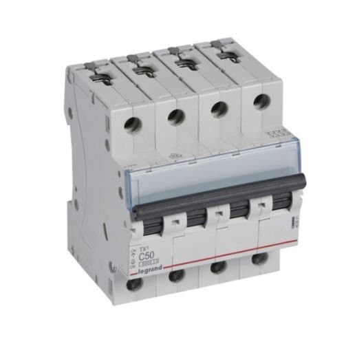 DJC 403631 TX3 Disjunctor tetrapolar 50A C 6KA 4M