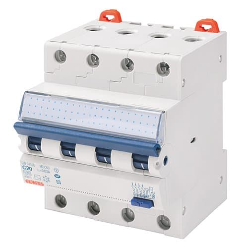 DJC GW94067 Disjunctor diferențial RCBO 4P 16A C 4.5KA 30mA