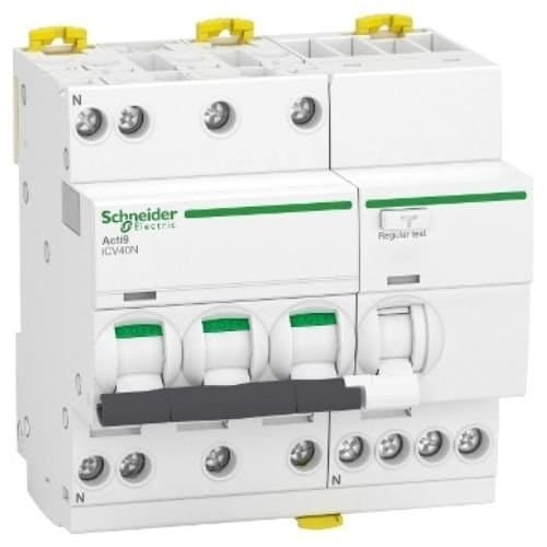 DJC A9DF3740 Disjunctor diferențial RCBO 3P+N 40A C 6K ASI