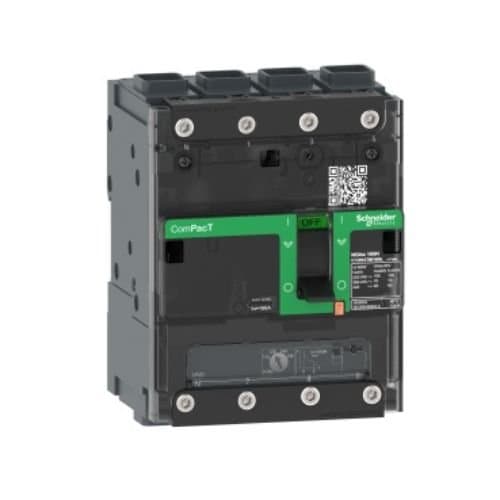 C12B4TM125L Întrerupător compact NSXm160B 25KA AC 4P4D 125A