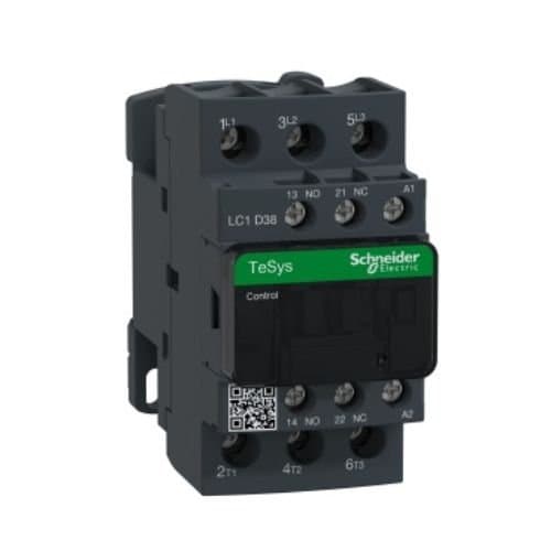 LC1D38P7 Contactor 3P AC3 440V 38A 1NO+1NC