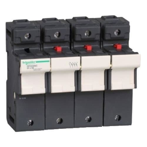 DF223NC Suport siguranță 3P N 125A pentru fuzibil 22x58mm