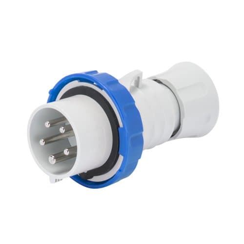 GW60038H Fișă ind 3P+N+T 32A 230V 9h Albastru IP67