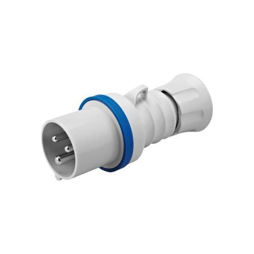 GW60015H Fișă ind 2P+T 32A 200-250V 6h Albastru IP44/IP54