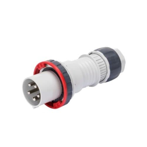 GW60061H Fișă ind 3P+N+T 125A 400V 6h Roșu IP44/IP54
