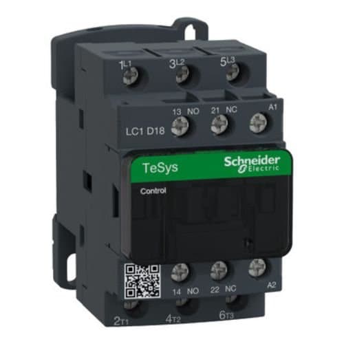 LC1D18M7 Contactor comandă motor 3P 18A 1NO + 1NC