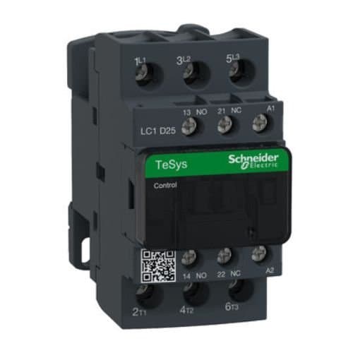 LC1D25V7 Contactor 25A 1F+1O 400V 50/60HZ