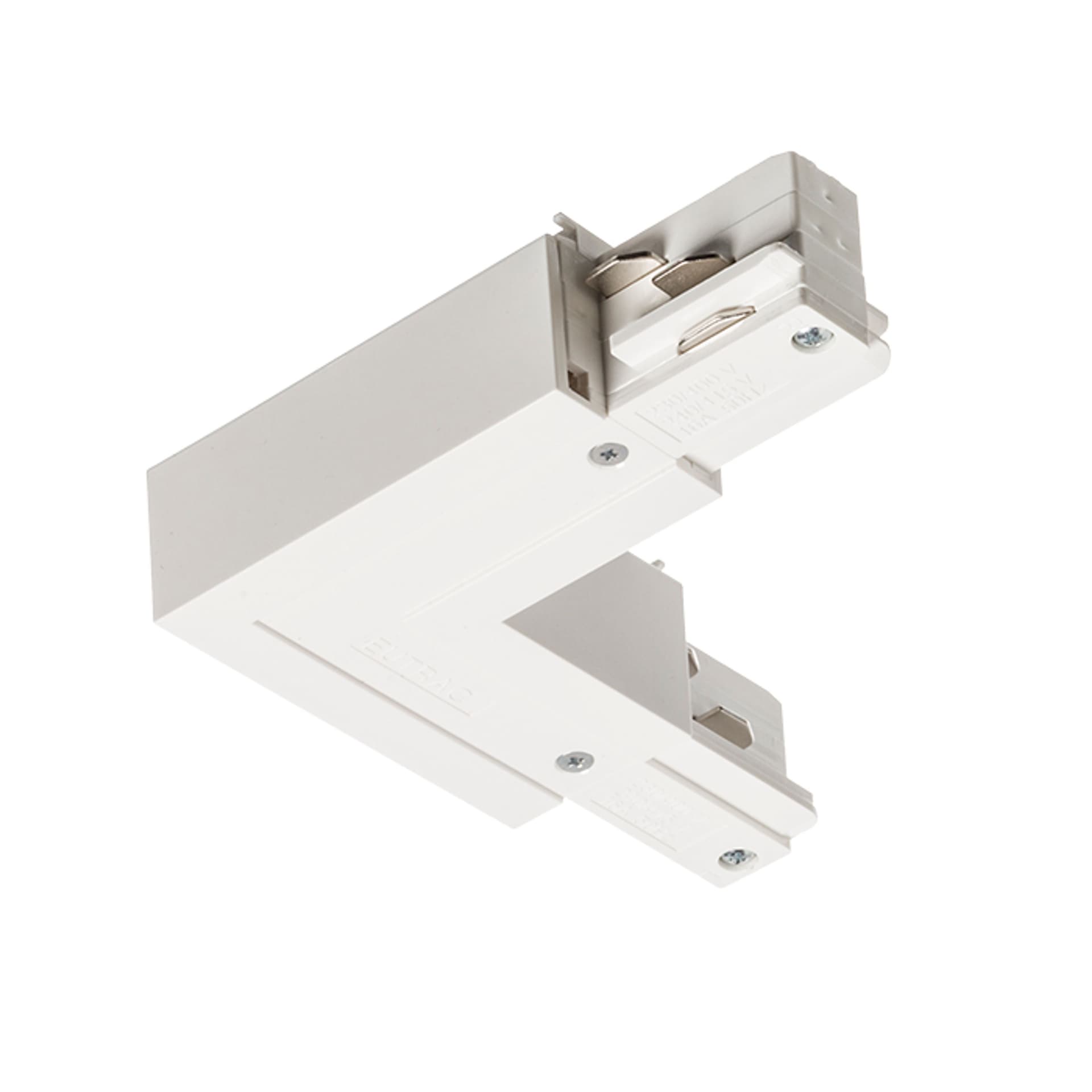 Conector exterior Rendl EUTRAC L alb 230V