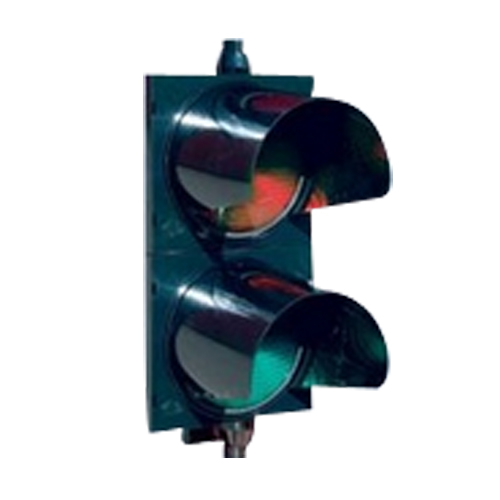 75412081 Semafor LED 2S2TL PC Rosu/Verde cu masca IP56