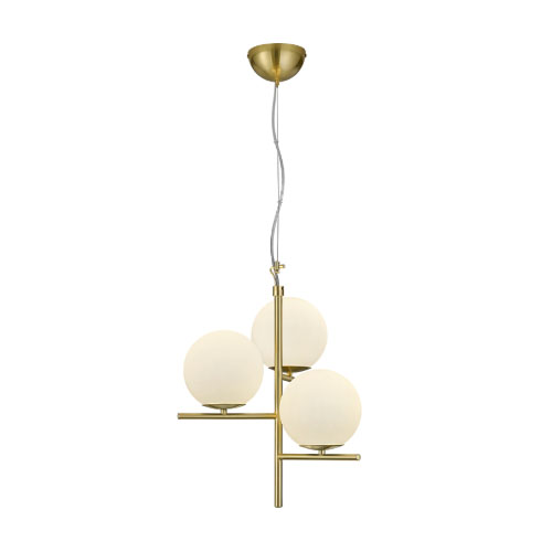 302000308 Corp susp Pure 3xMax.28W E14 Auriu mat