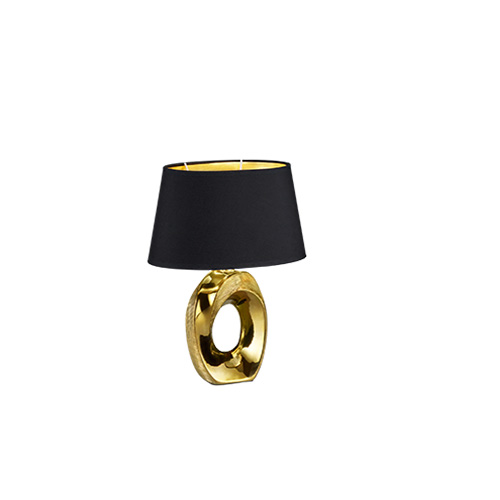 R50511079 Veioza Taba 1xMax.40W E14 Auriu/Negru