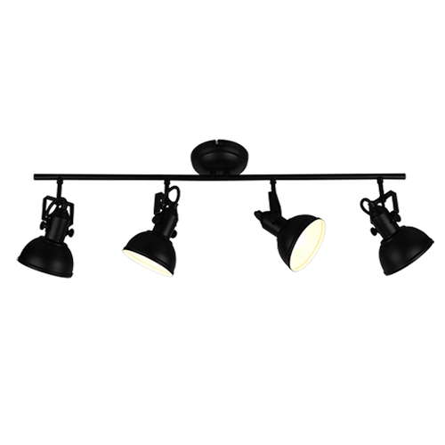 R80154032 Spot Gina 4xMax.40W E14 Negru mat