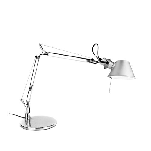 A011900 Lampa birou Tolomeo Micro LED 1x9W/LED 491lm Al