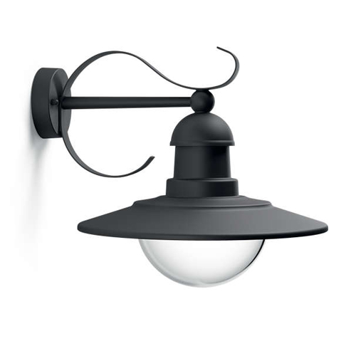 01816/30/PN Aplica jos Topiary 1xMax.60W E27 Negru