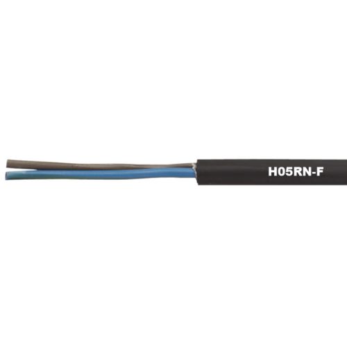 L4H5210 HO5RN-F Cablu conect 2x1.0mm2 Negru UV stable