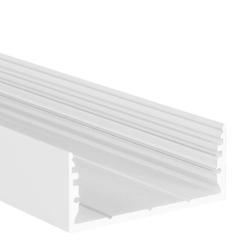 L69F00LW Profil aluminiu L-Line Low 2m alb
