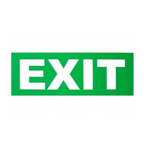PICTOGRAMA EXIT 8W 31x11cm