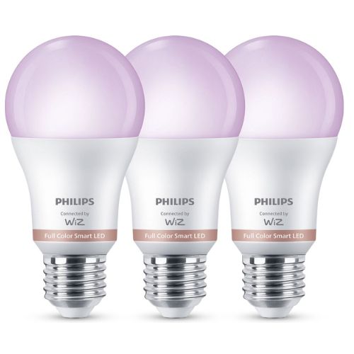 Smart LED WFB Set 3 x 8.5 60W FR RGB A60 E27 BT