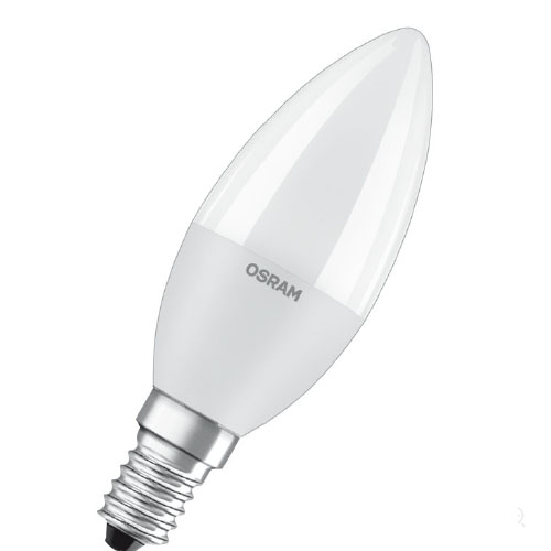BEL LED Value candle CLB60 FR 7 60W 2700K 806lm E14 LDV