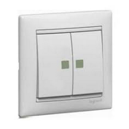 774428 Valena Intrerupator dublu cu lum. CTRL