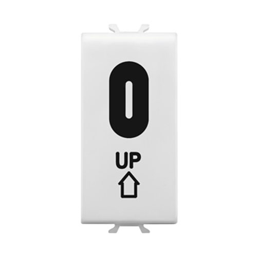 GW10909 Intrerupator duplicator pentru rama Touch 1m CH/Alb