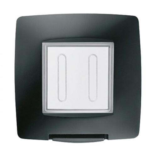 GW16702TNN Rama etansa 2 module IP55 CH/Negru