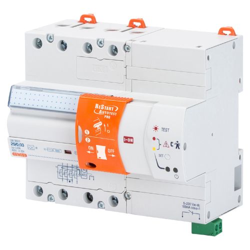 GW90922 Bloc diferential cu autotest tip A 4P 40A 30mA